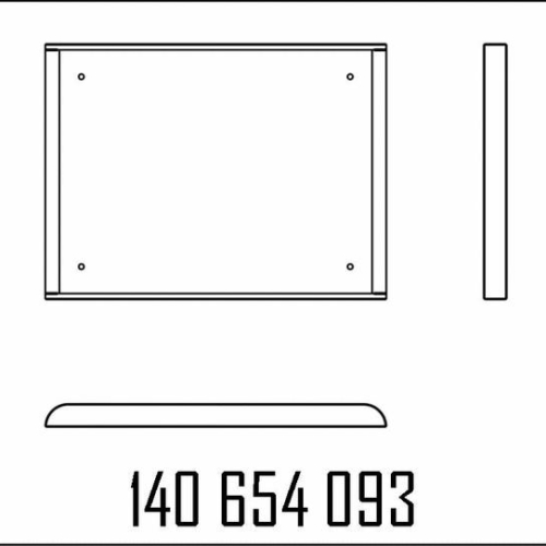 140654093 - HAUBE 390MM Z.HOSE COLUMN. S MPD OR  1 2 LPG NL   EINF. POWDER COATED.